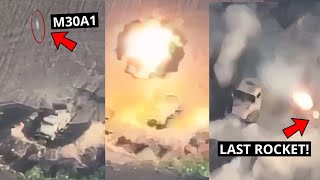 🔴 Russian Grads Last Rocket Salvo After Being Hit By Precision Gmlrs In Ukraine