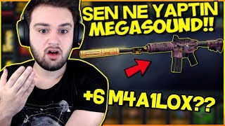 +6 M4A1İME NE YAPTIN MEGASOUND?? MEGASOUND UN SEÇTİĞİ +6 M4A1 İLE OYNADIM!! ZULA