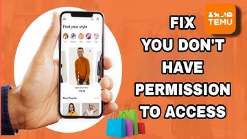 How To Fix And Solve Temu App You Don