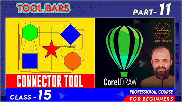 how to use connector tool in CorelDRAW 2021 | How to edit Anchor Points in CorelDRAW 2021