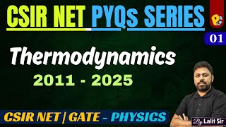 Thermodynamics & Statistical Mechanics PYQs | CSIR NET & GATE Physics | 2011–2025 Complete Solution screenshot 4