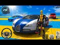 BUGATTI VEYRON vs THE SUPERHERO CHALLENGE! 🚗💨 Ripping 150 KM/H in Mobile Racing! (Epic Stunts)