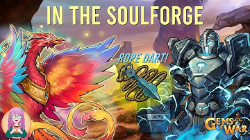 Gems of War  In the Soulforge (ROPE DART, Mithrillion, Quetzalma)