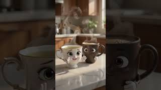 Tea 🆚 Coffee Tea ☕ Ya Coffee ☕? Subah Kya Peena Chahiye? 😱 #shorts