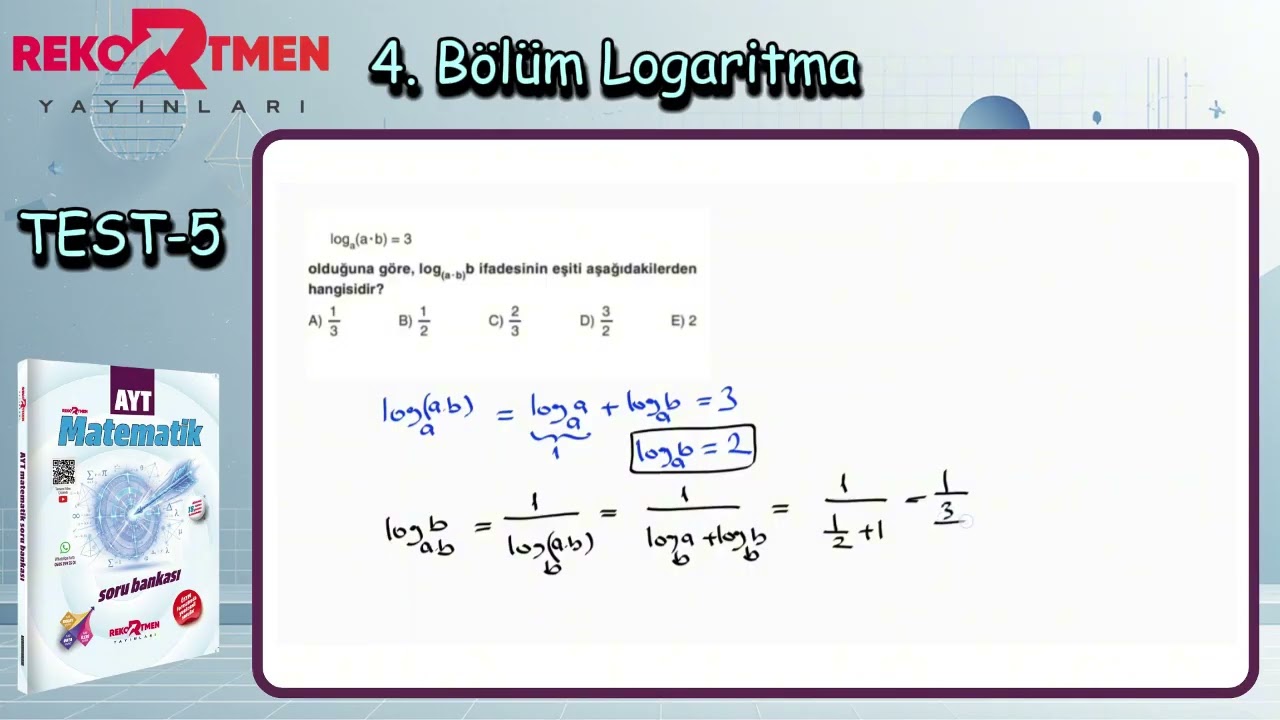 4. Bölüm Logaritma Test 5