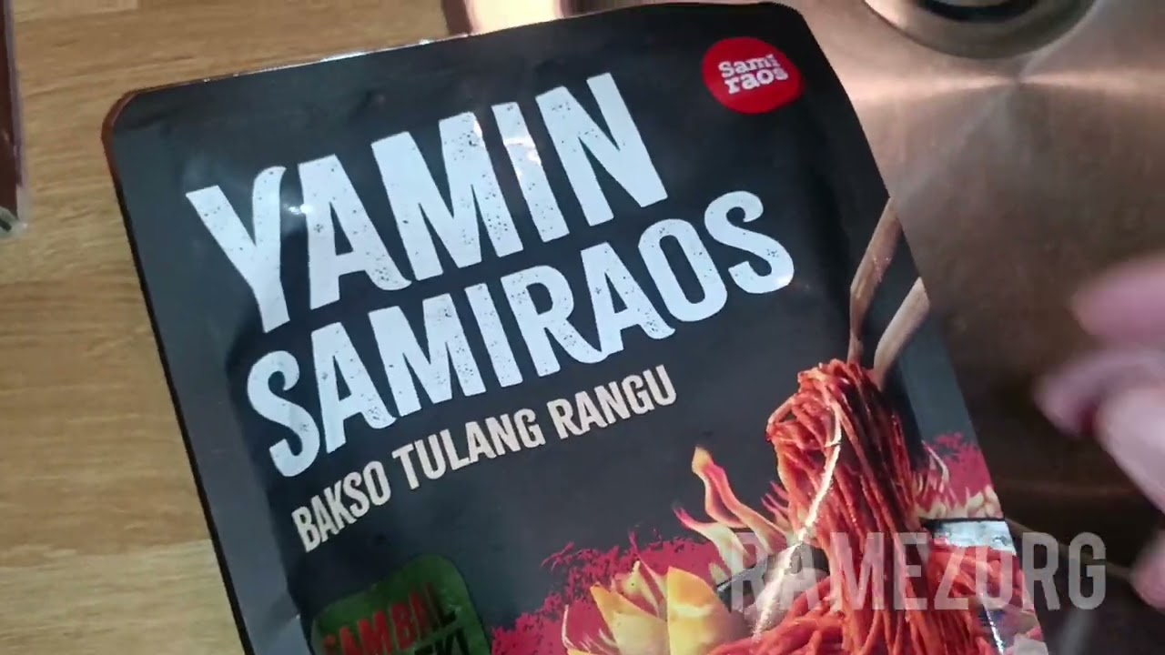 Yamin Samiraos Bakso Tulang Rangu Unboxing - YouTube