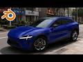 THIS PHONE COMPANY BUILT A CAR... SO I MODELED IT (XIAOMI YU7)