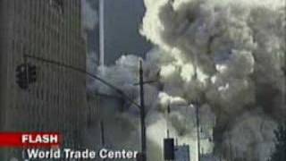 Rising Dust Cloud From South Tower Collapse