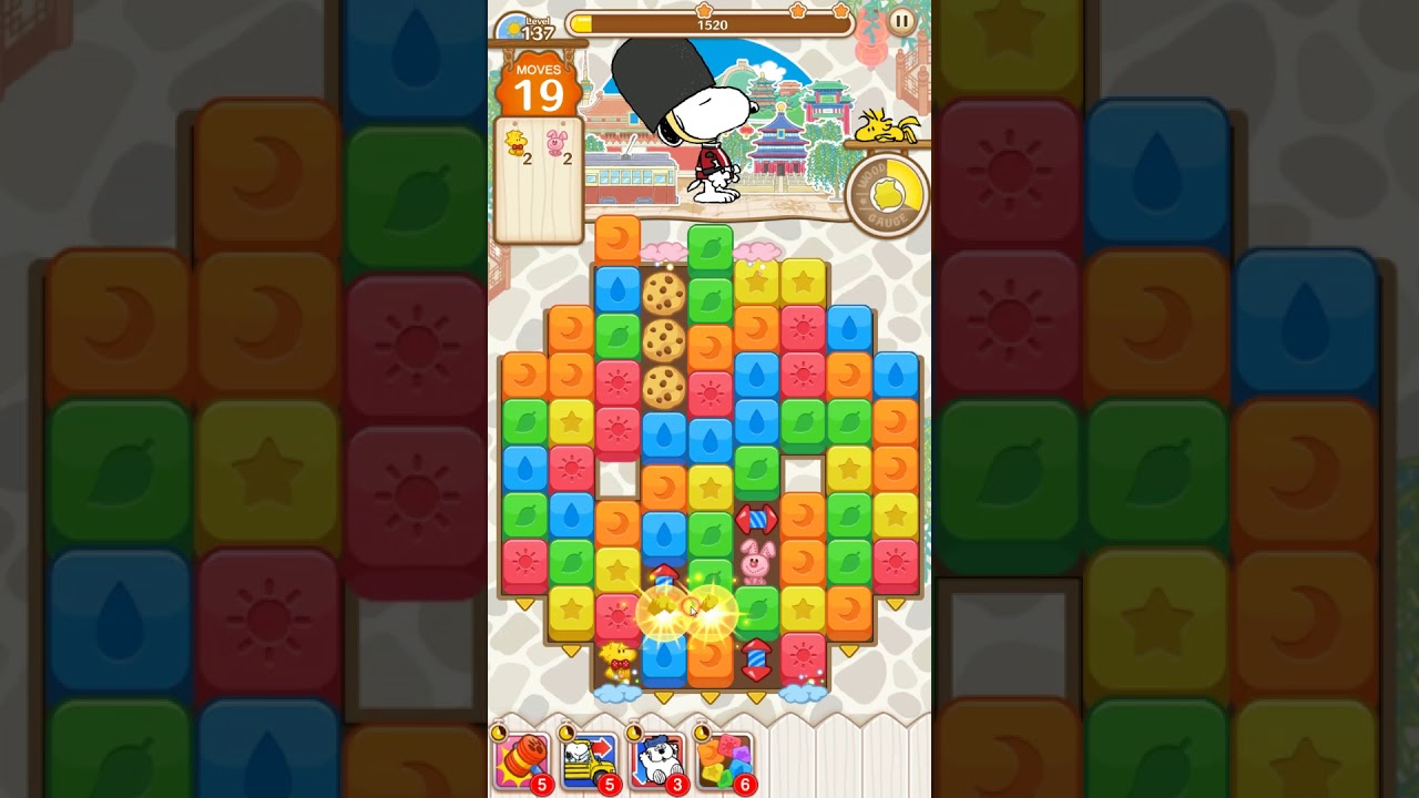 Snoopy Puzzle Journey level 137