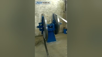 automatic carbon steel pipe making machine for Broomstick handle mop pipe from JOPAR