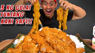 LEBARAN MUKBANG 3 KG TUNJANG KAKI SAPI ALA TANBOY KUN!!