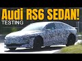 New 2027 Audi RS6 e-tron Sedan Caught Testing at the Nürburgring – Audi’s Future Beast?