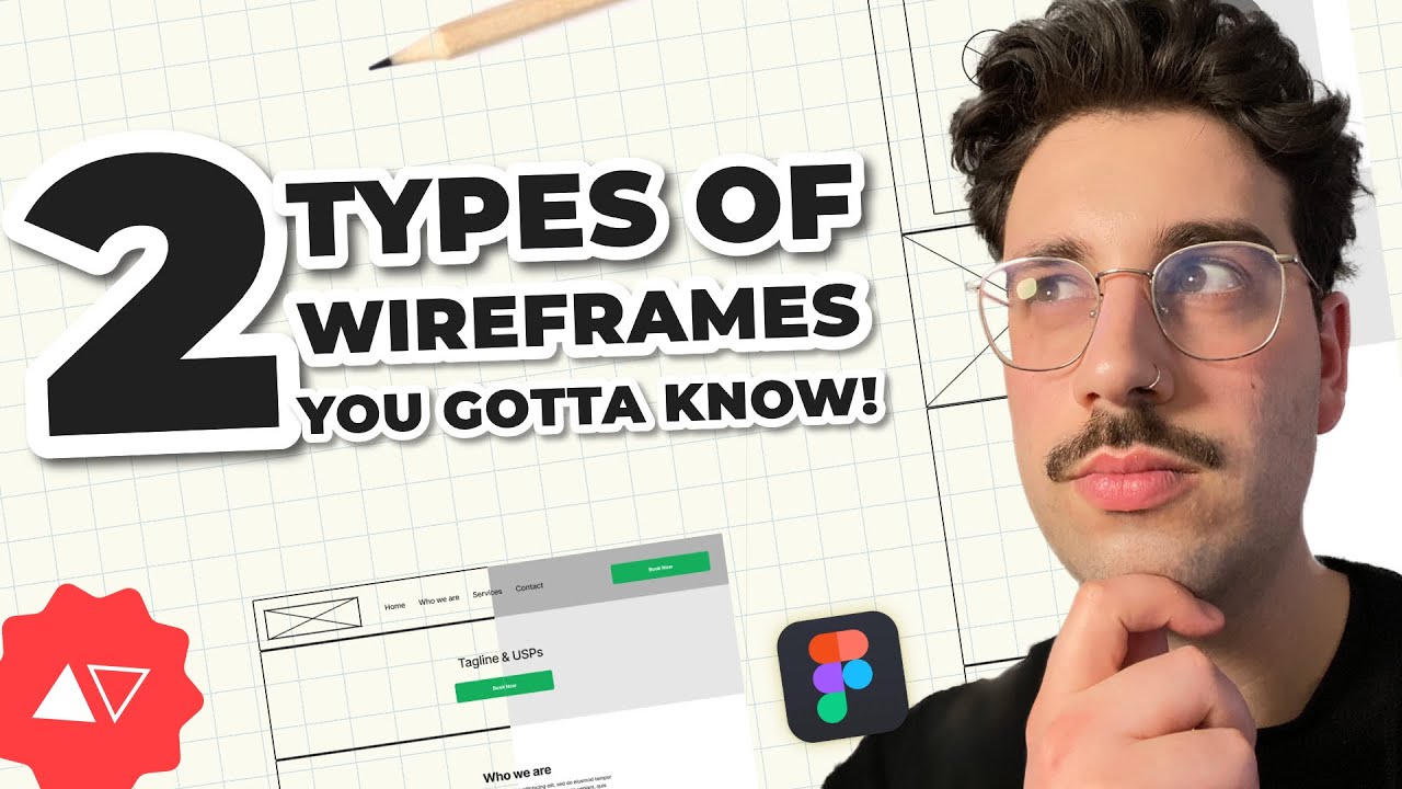 2 Types of Wireframes YOU Should Know About! UX Tips and Wireframe ...