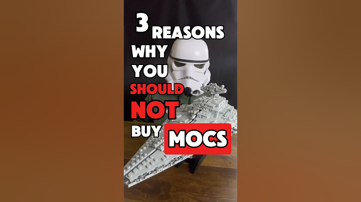 3 reasons why you SHOULD NOT buy MOCs #lego #legostarwars #starwars #moc #legomoc #beachtrooper