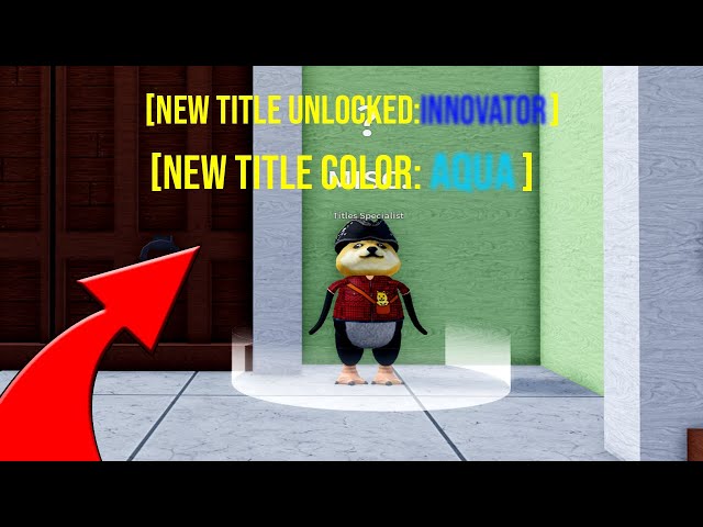 Bloxfruits: How to Get New Exclusive Title Innovator 