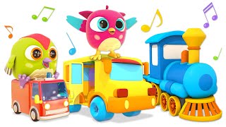 Baby cartoons & nursery rhymes for babies - Hop Hop the owl cartoon for kids.