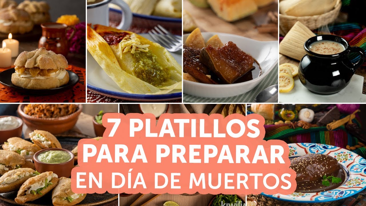 7 recetas para el Día de Muertos | Kiwilimón - YouTube