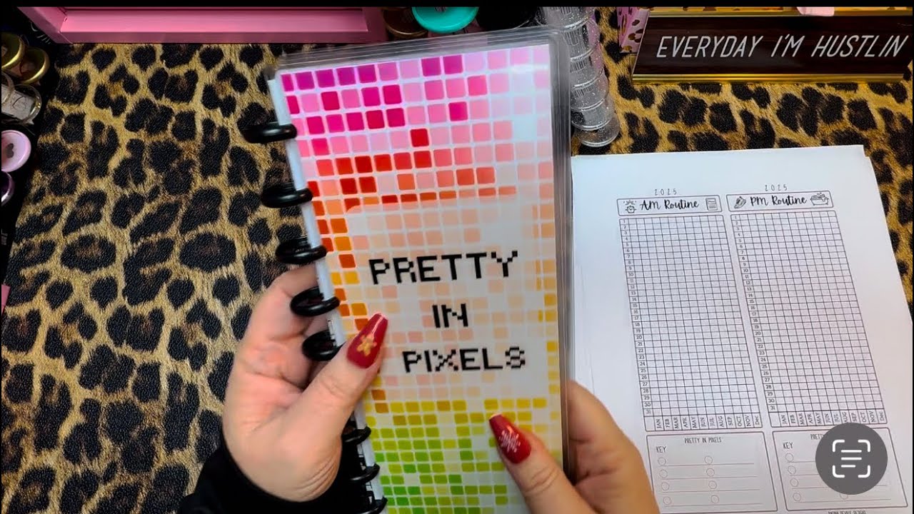 Pretty in Pixels flip through and instructions - YouTube