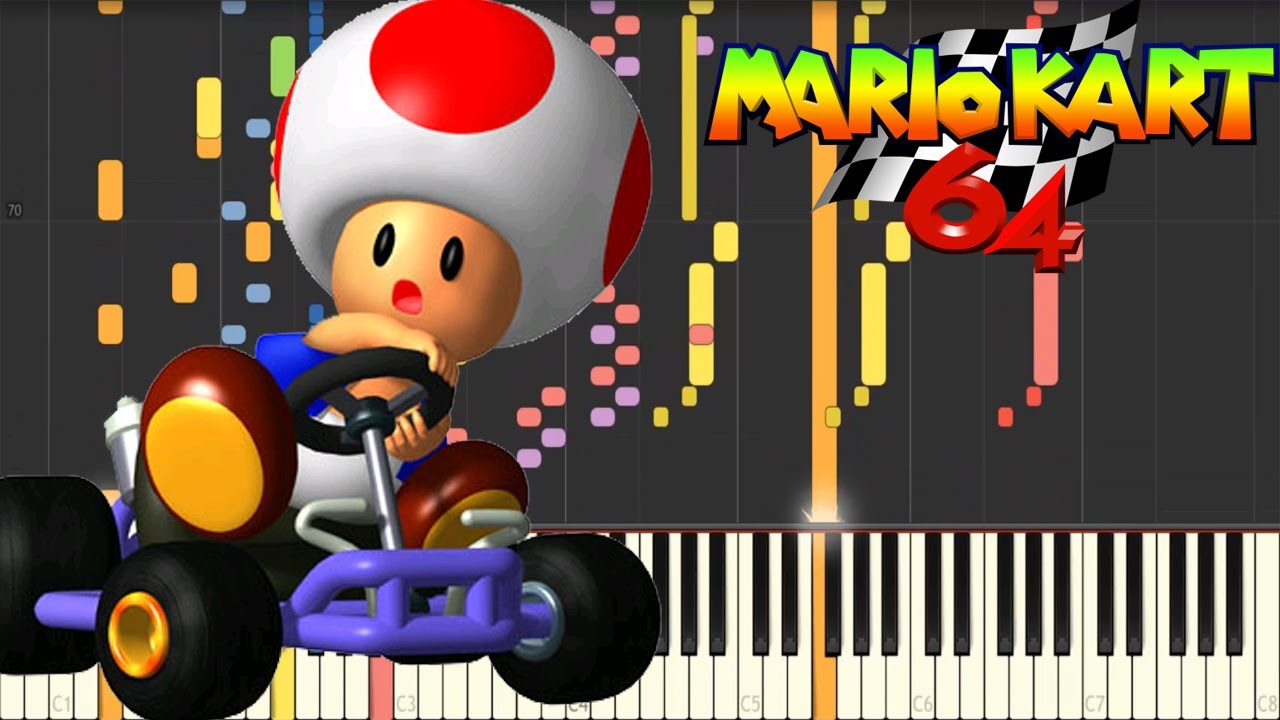 Toad's Turnpike - Mario Kart 64 (Synthesia)