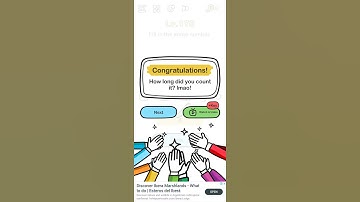 Brain Out level 175 - Fill in the same number