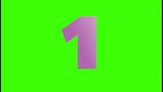 Number 1 (transition for videos﻿)