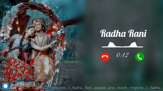 Radha Rani lofi music ringtone || Radha Rani slowed and reverb ringtone || Radha Krishna ringtone screenshot 5