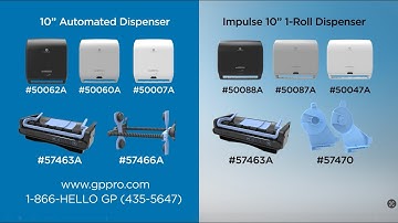 enMotion® 10" Automated Towel Dispenser (ECON Mode) - Replacement Parts