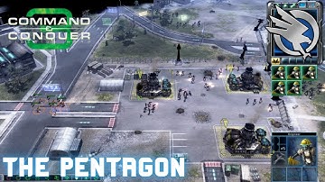 Command & Conquer 3 Tiberium Wars - THE PENTAGON (Hard)