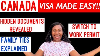 CANADA TOURIST VISA IN 14 DAYS | APPLY AND CHANGE TO CANADA WORK PERMIT | VISA PROCESSING EXPLAINED