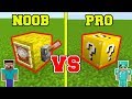 Minecraft: NOOB Vs PRO!!! LUCKY BLOCK In Minecraft!