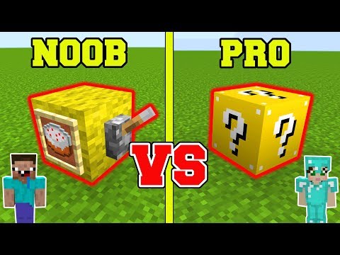 minecraft:-noob-vs-pro!!!-lucky-block-in-minecraft!