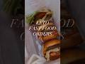 MY FAVORITE KETO FAST FOOD✨how to order below👇🏼