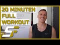 20 Min. Full Workout - Week 4 | Shutdown Fitness by Felix Lobrecht