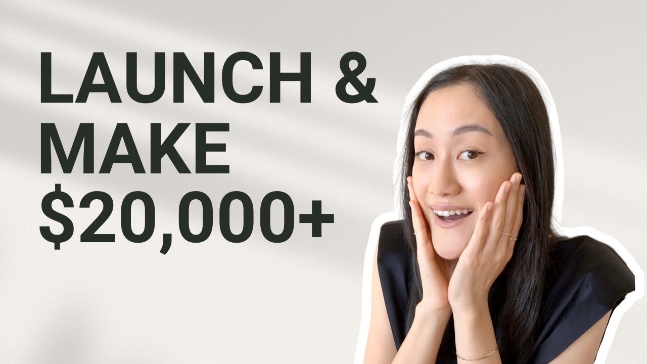 How to Start a Sustainable Fashion Brand — and Make $20,000+!!