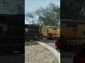 railway gate crossing Alco + ICF coach #train #wdm3d #icf #crossing #ytshorts #shorts #shortsfeed