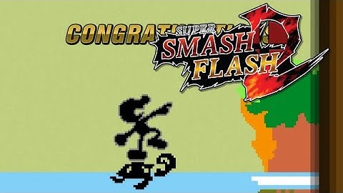 Super Smash Flash 2 Beta 1.2.1: Every Classic Congratulations Screen