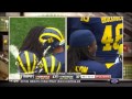 Denard robinson martavious odoms junior hemingway eating touc.own dance celebration