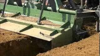 Red Ant Celli Rotovator with Bedformer