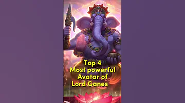 Top 4 Most powerful Avatar of Lord Ganesh | Ganesha Chaturthi#ganesh#ganeshchaturthi#hindu#hindugod