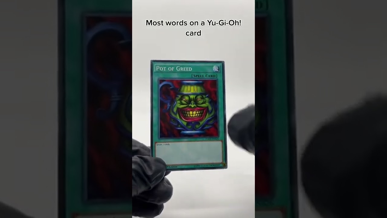 yugioh card with most words 10 Overpowered Yu-Gi-Oh! Cards of All Time Yu-Gi-Oh! Card Fun Fact: Did