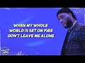 Burna Boy - Alone (Lyrics) From "Black Panther: Wakanda Forever"