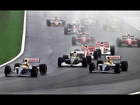 F1 1993 ドニントン 雨のセナの走り オンボード Youtube