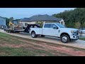 Hauling the cat 299 with a new f450 platinum