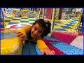 Playland da Oyun Alanında Oynadık, Kocaman Kaydıraklardan Kaydık l Çocuk Videosu