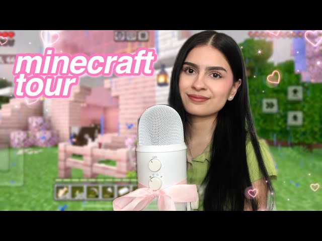 ASMR | Tour of my world in Minecraft (2)