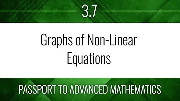 SAT Math Practice Question - Interpreting Nonlinear Equation Graphs