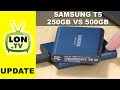 Why the 500GB Samsung T5 SSD is better than the 250 GB version