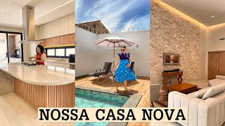 Tour completo pela CASA NOVA 🏡