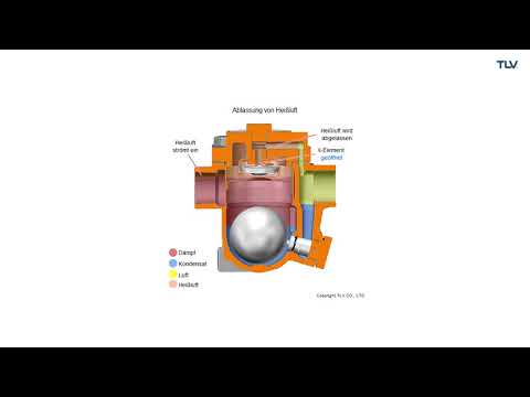 Video: Kondensatableiter. Funktionsprinzip eines Kondensatableiters