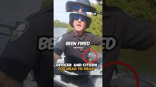 Cop Pushed Hard But The Citizen Held His Ground The Whole Time